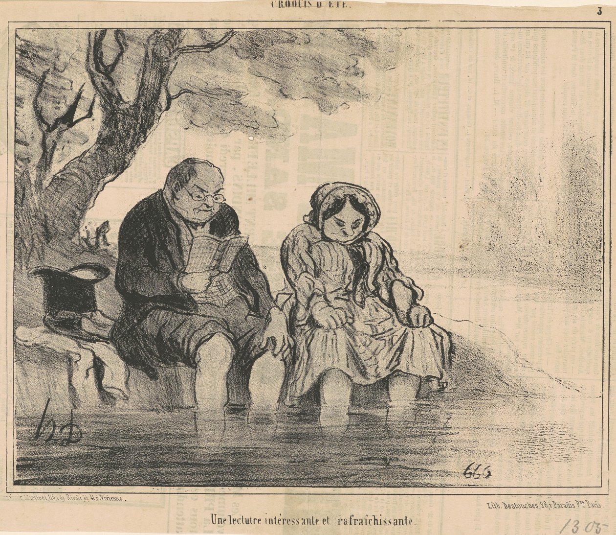 Zajímavé a osvěžující čtení od Honoré Daumier