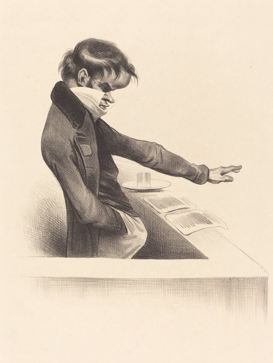 Přijďte na Tribunu od Honoré Daumier