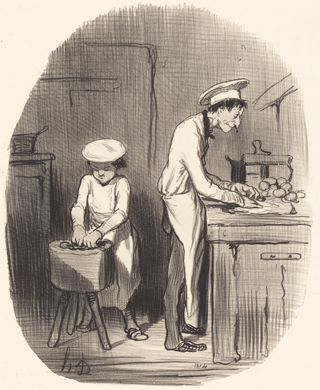Vidíš chlapče, mýlíš se... od Honoré Daumier