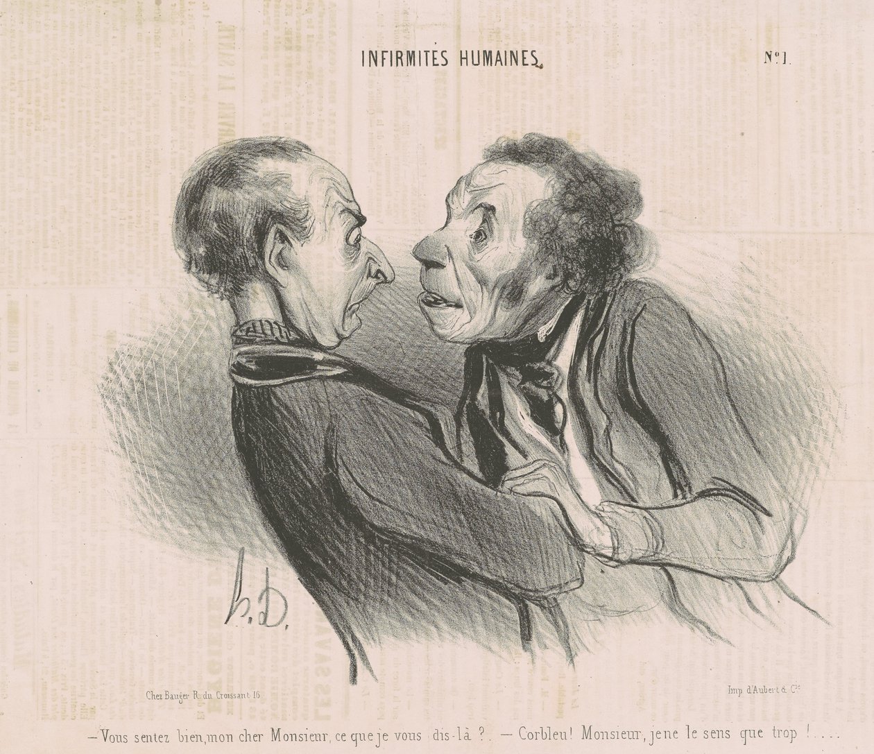 Cítíte se dobře, můj drahý pane... od Honoré Daumier