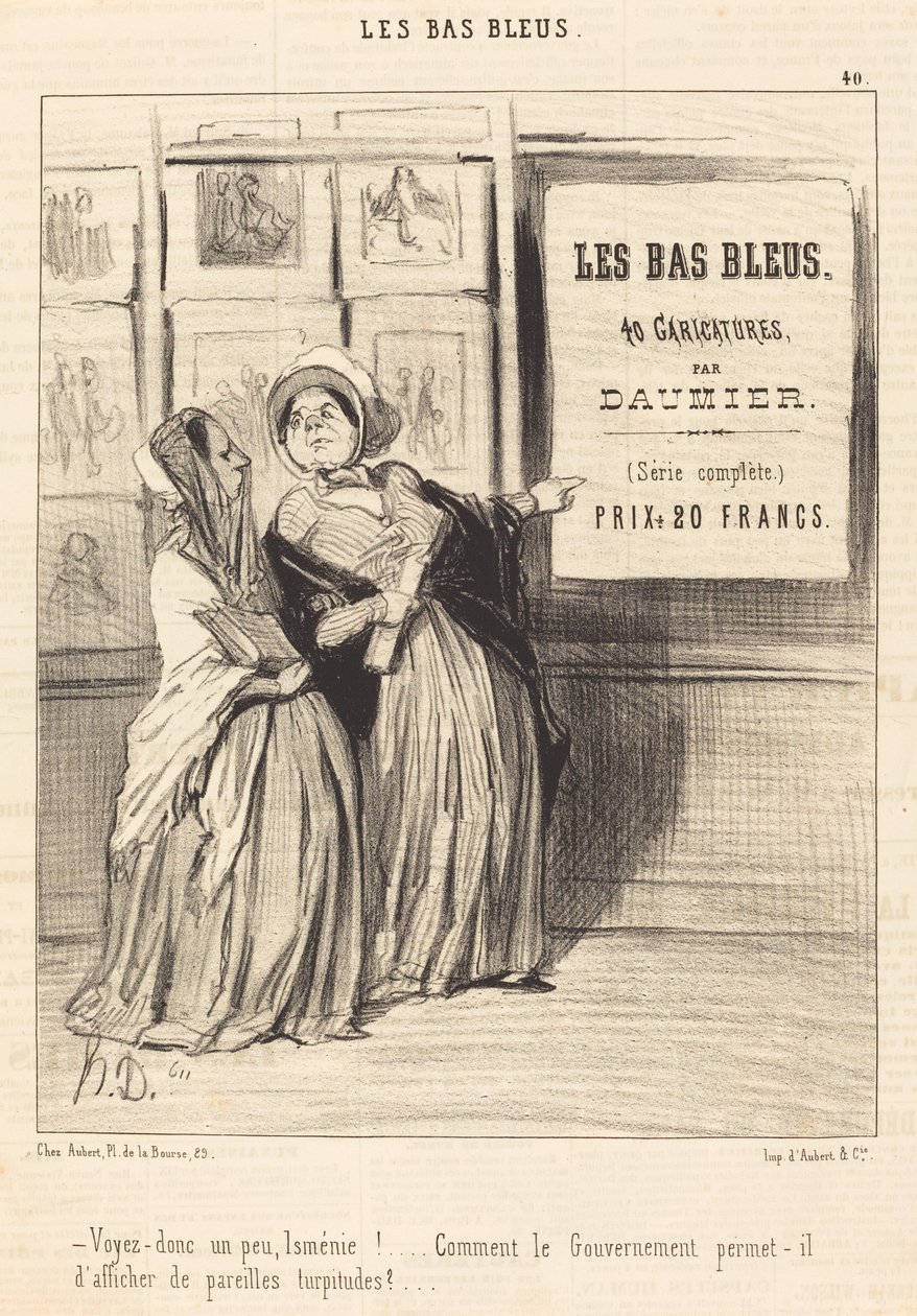 Podívej se, Ismenie!... od Honoré Daumier