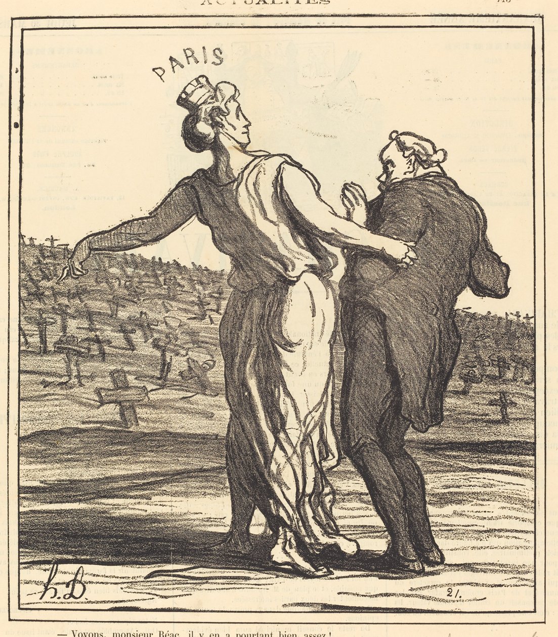 Uvidíme, pane Réacu... od Honoré Daumier