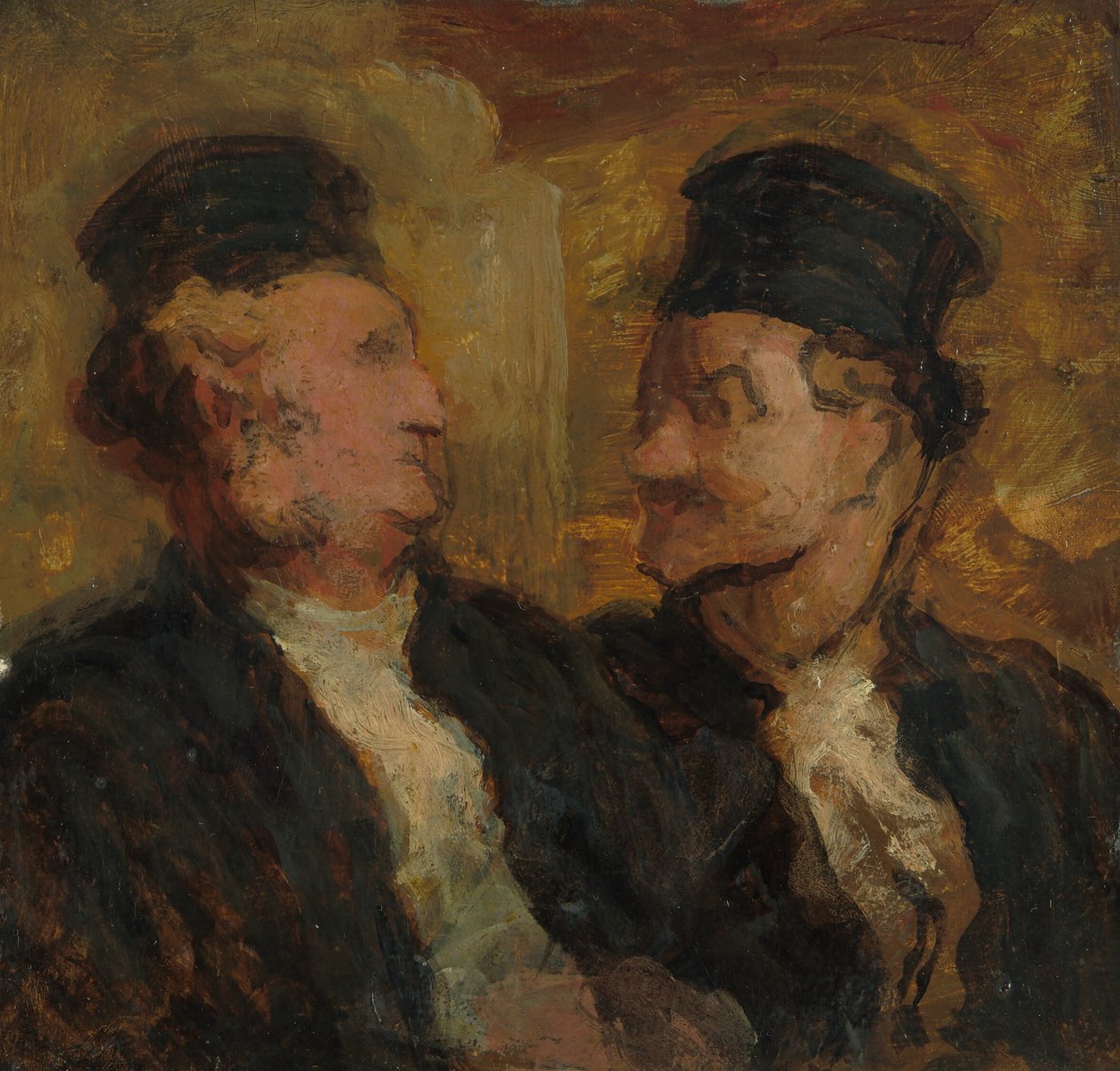 Dva právníci od Honoré Victorin Daumier