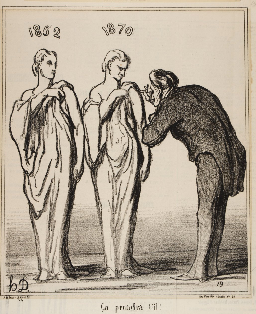 Bude vám to trvat!, 1870 od Honoré Daumier