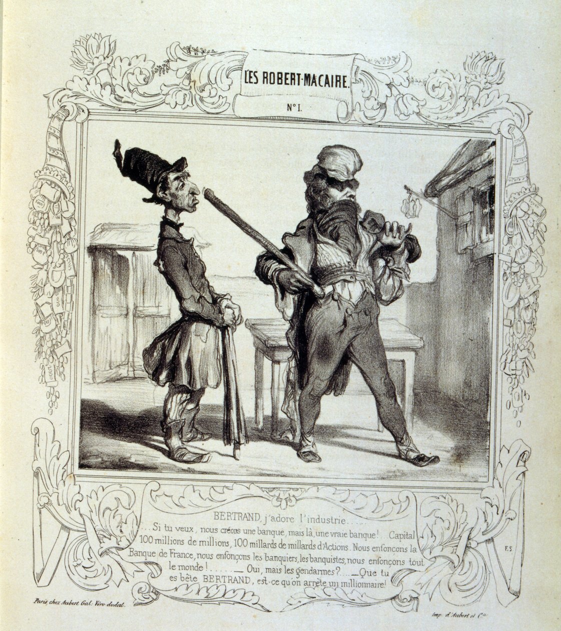 Myšlenky a legendy Philipon od Honoré Daumier