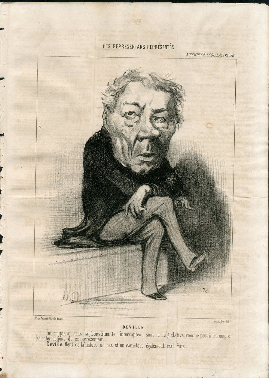 Charivari od Honoré Daumier
