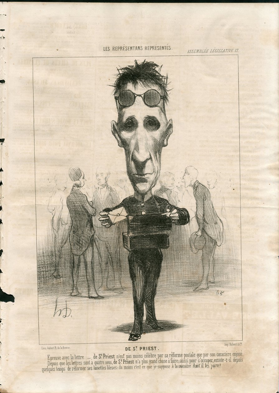 Le Charivari od Honoré Daumier