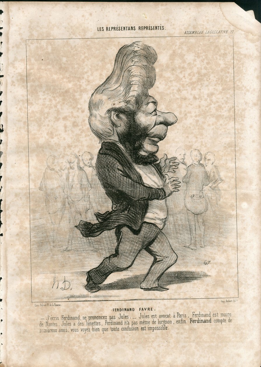 Charivari od Honoré Daumier