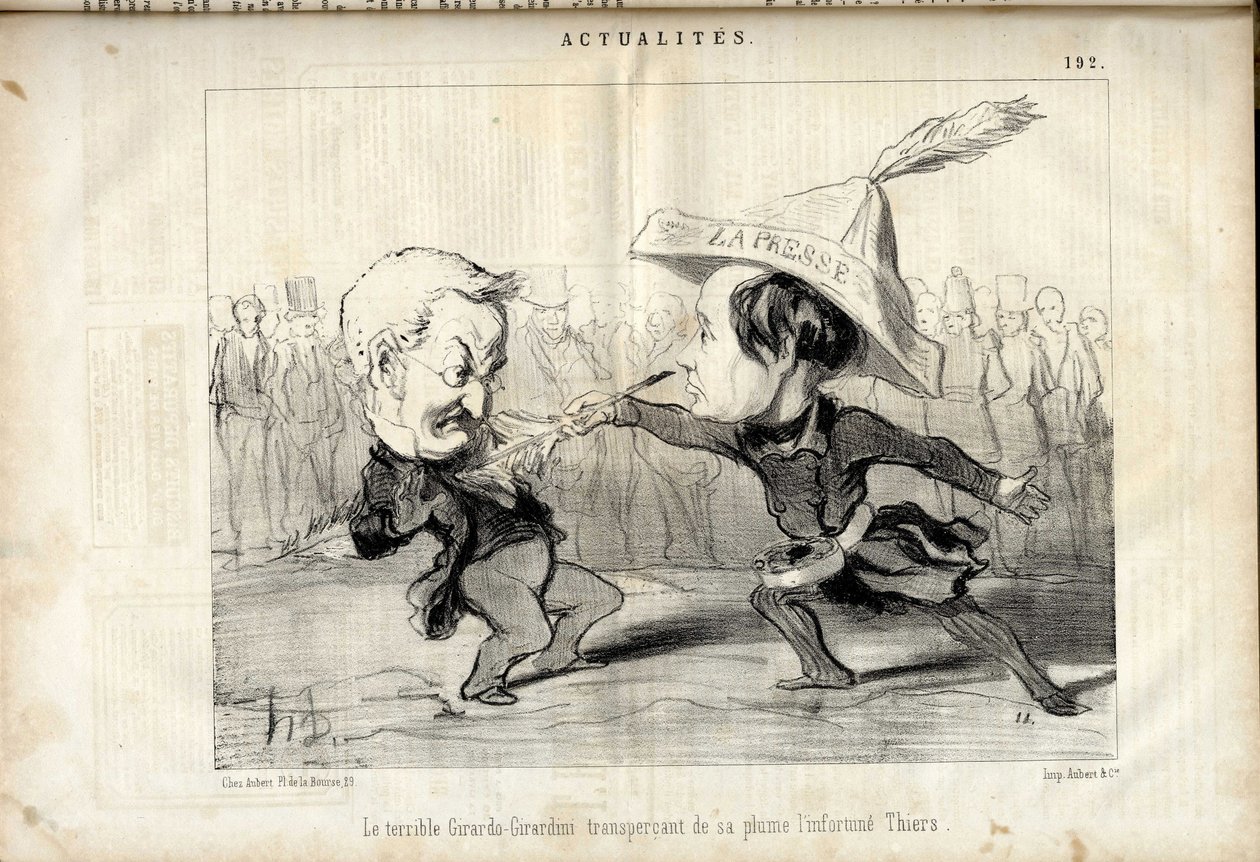 Charivari od Honoré Daumier