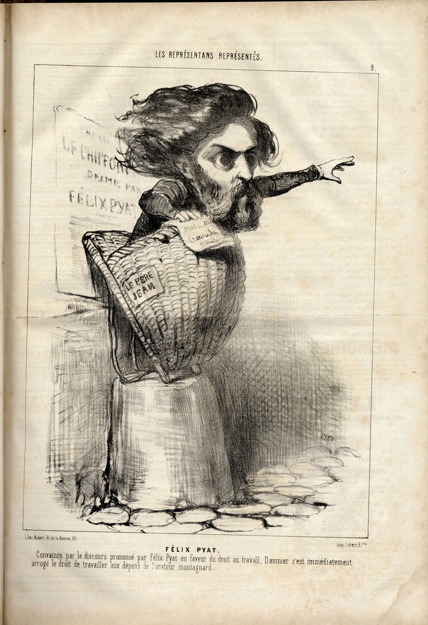 Charivari od Honoré Daumier