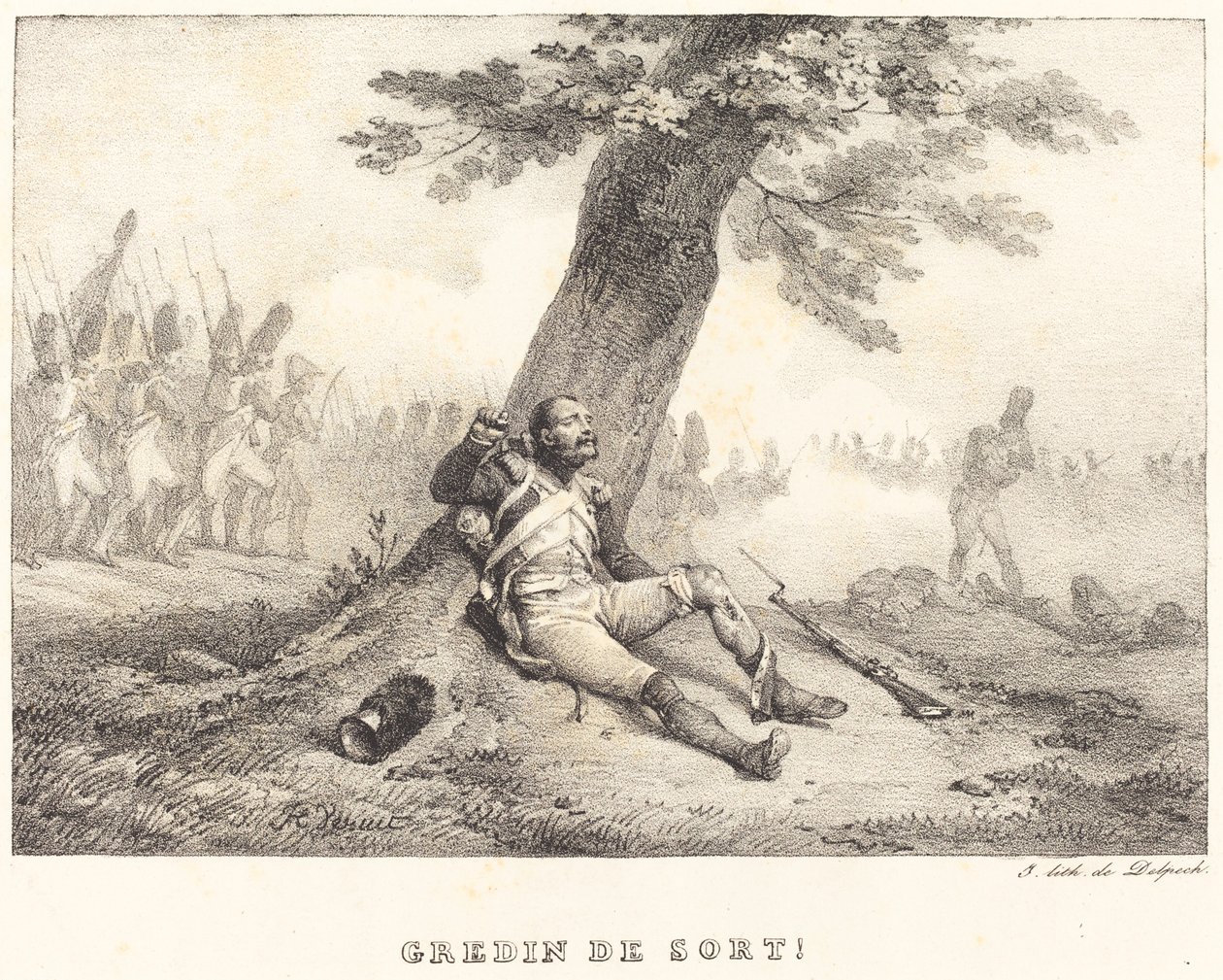 Credin de Sort!... od Emile Jean Horace Vernet