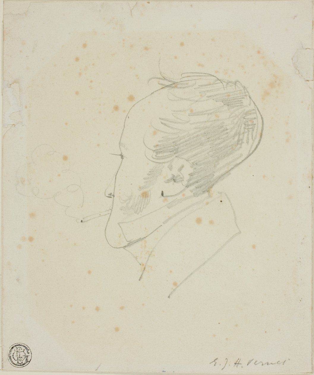 Autoportrét od Horace Vernet