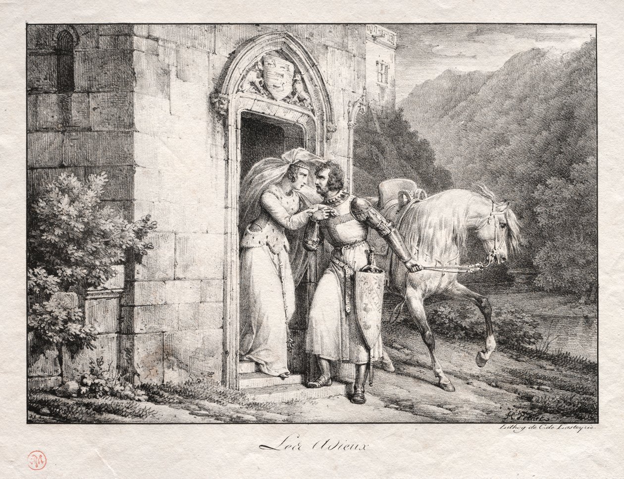 Rozloučení od Emile Jean Horace Vernet