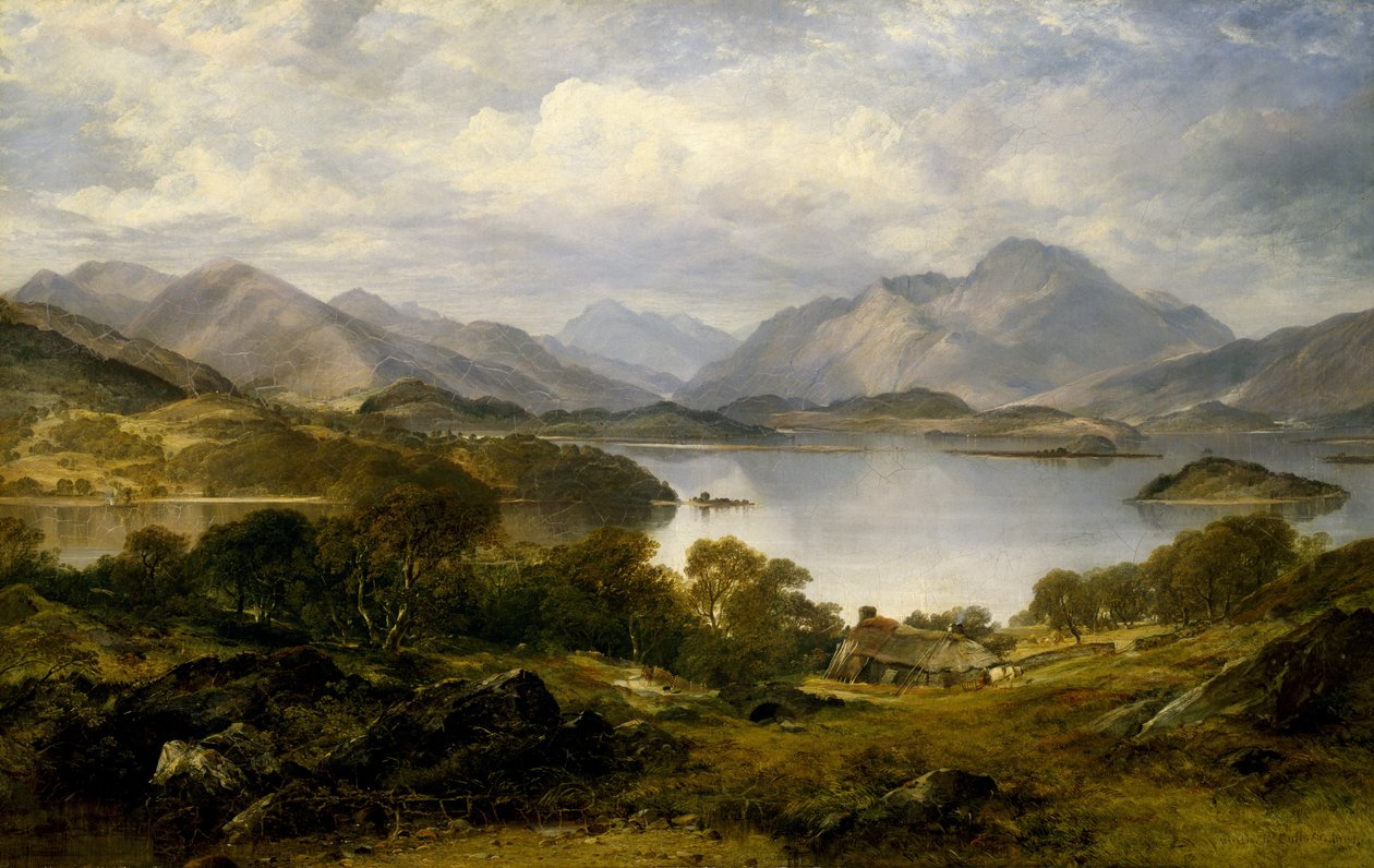jezero Loch Lomond od Horatio McCulloch