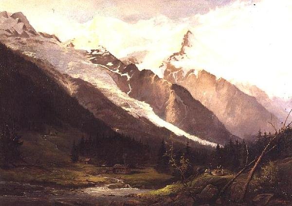Poblíž Chamonix od Howard Gull Stormont