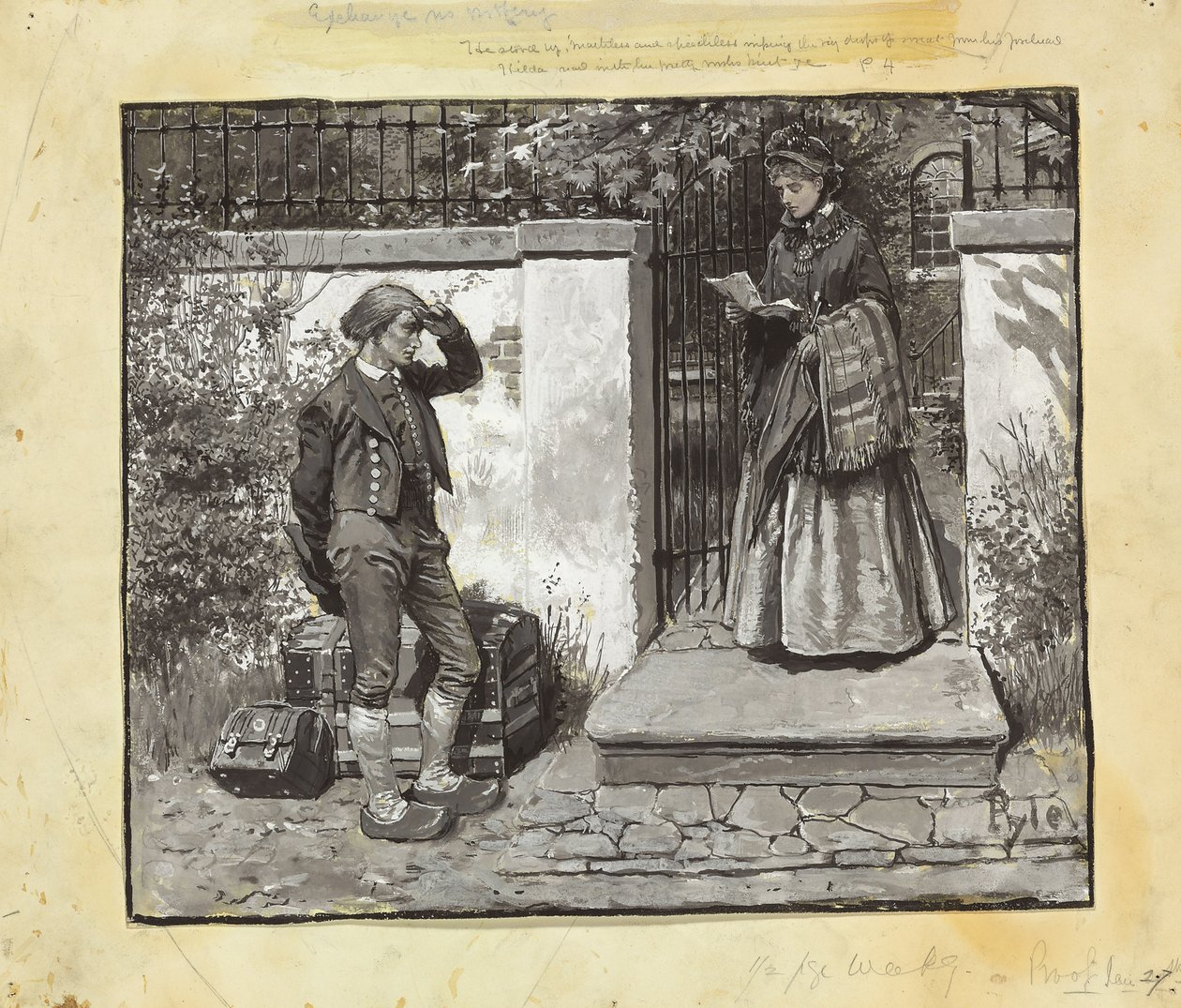 Úvodní dopis od Howard Pyle
