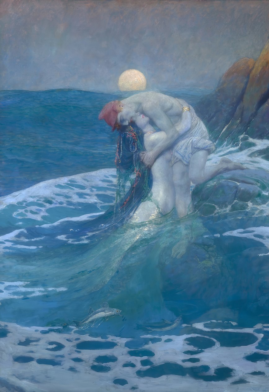 Mořská panna od Howard Pyle