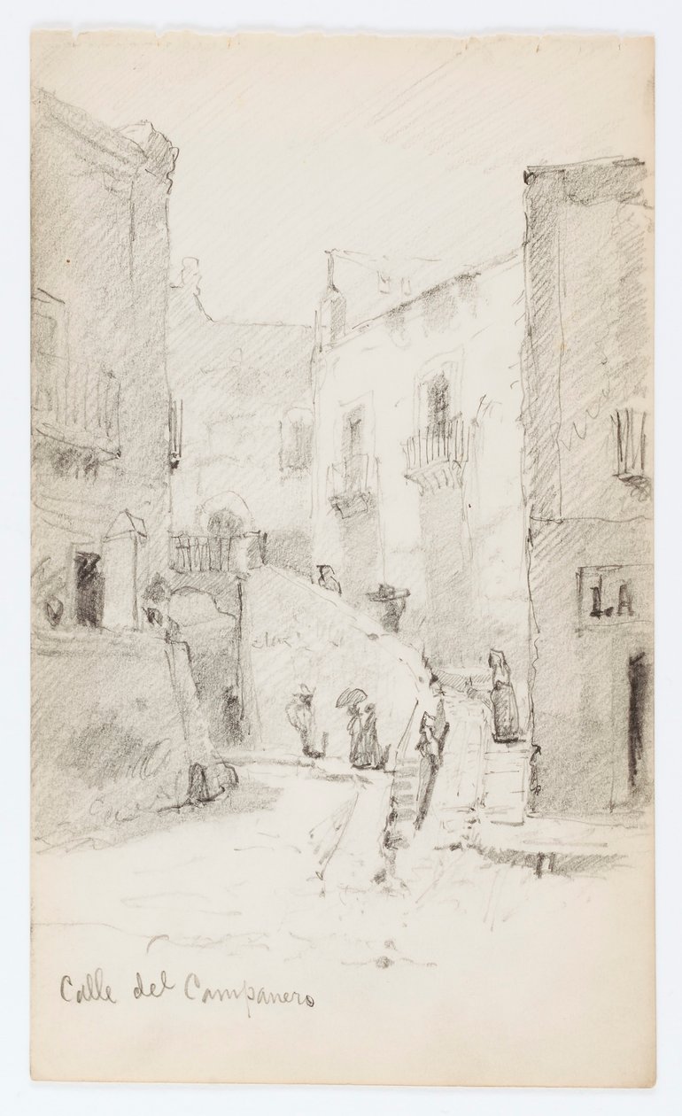 Calle del Campanero od Howard Russell Butler