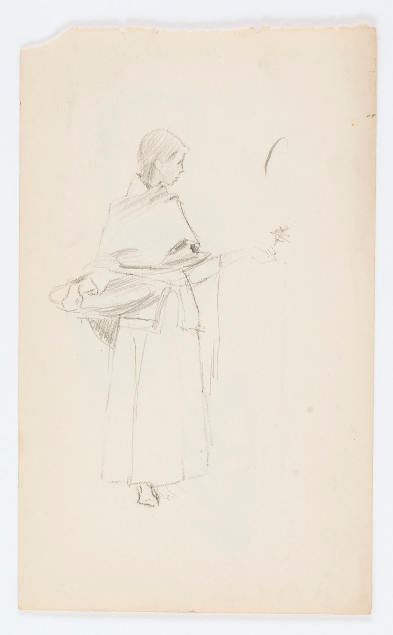 Bez názvu (Květinová dívka) od Howard Russell Butler