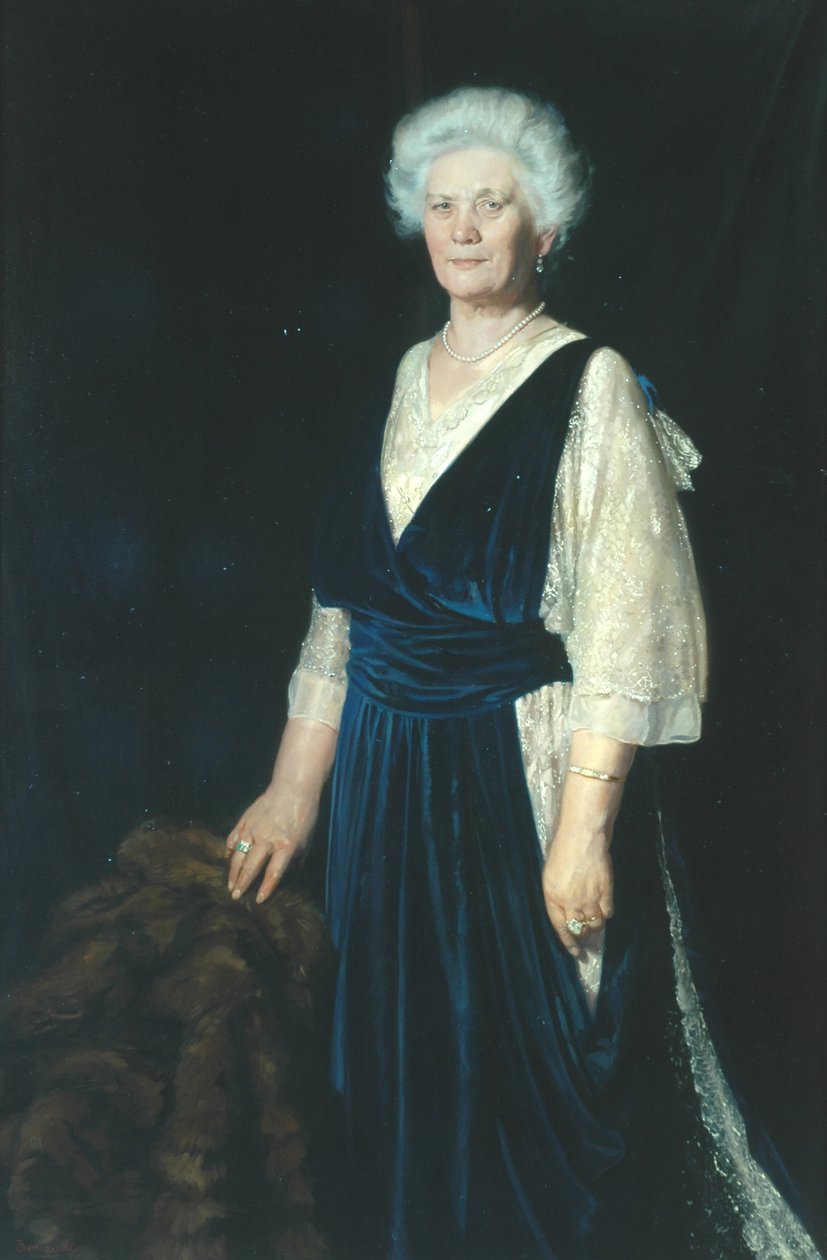 Lady Hill (olej na plátně) od Howard Somerville