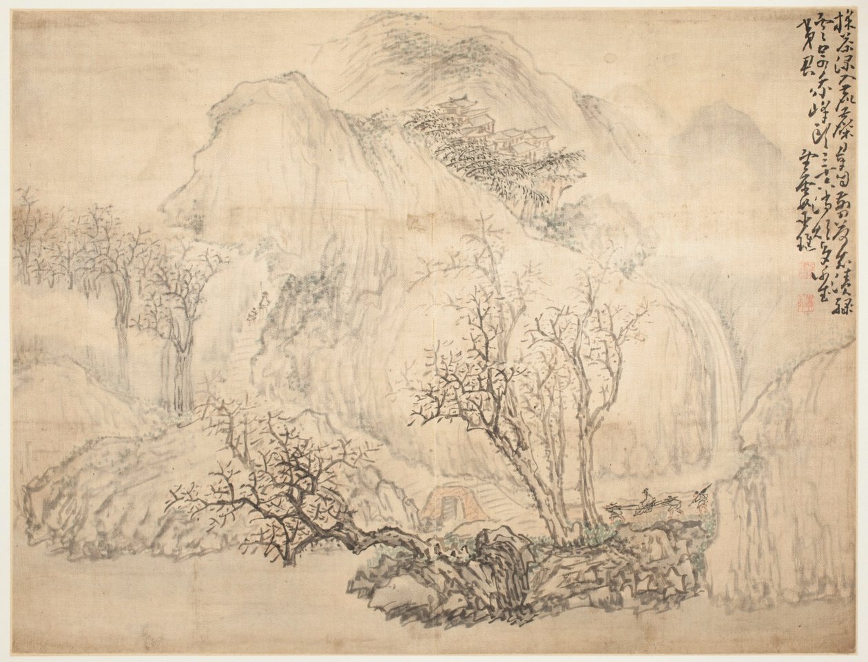 Krajiny a postavy: Krajina od Huang Shen