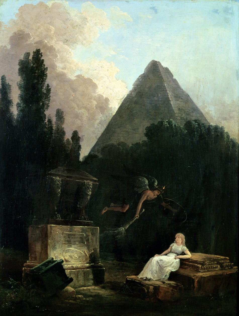 Duch hrobu od Hubert Robert