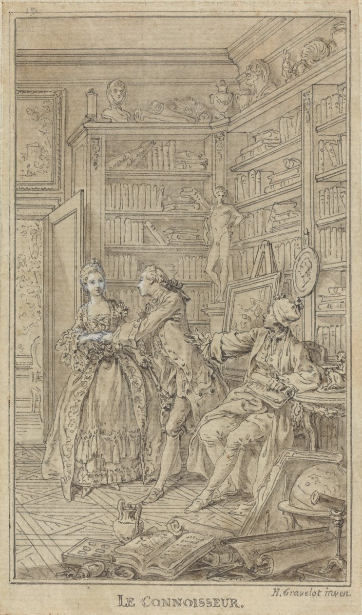 Znalec od Hubert Francois Gravelot