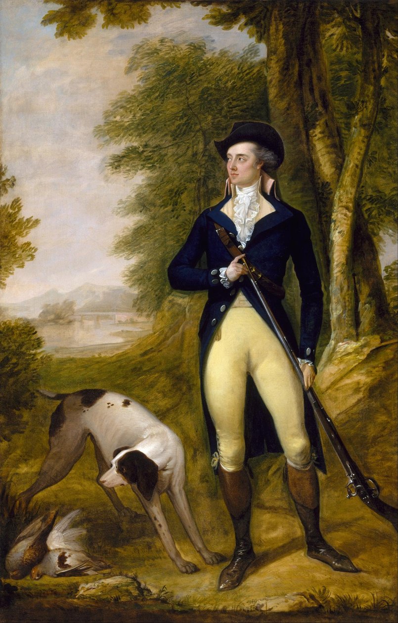 Portrét gentlemana od Hugh Douglas Hamilton