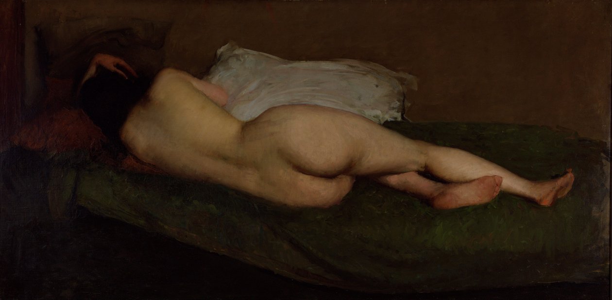 Nude ležící od Hugh Ramsay