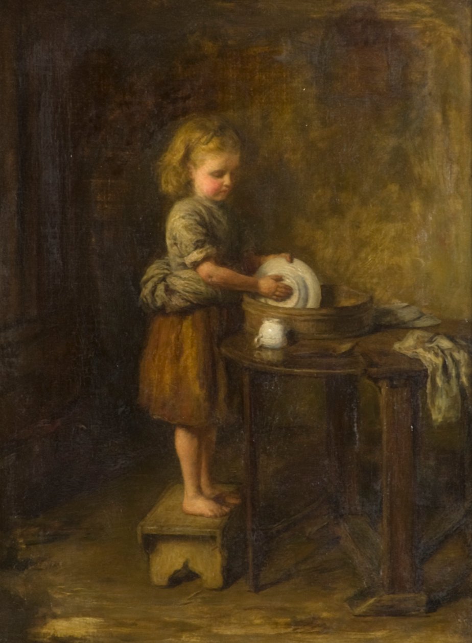 Malá hospodyňka, 19. století od Hugh Cameron
