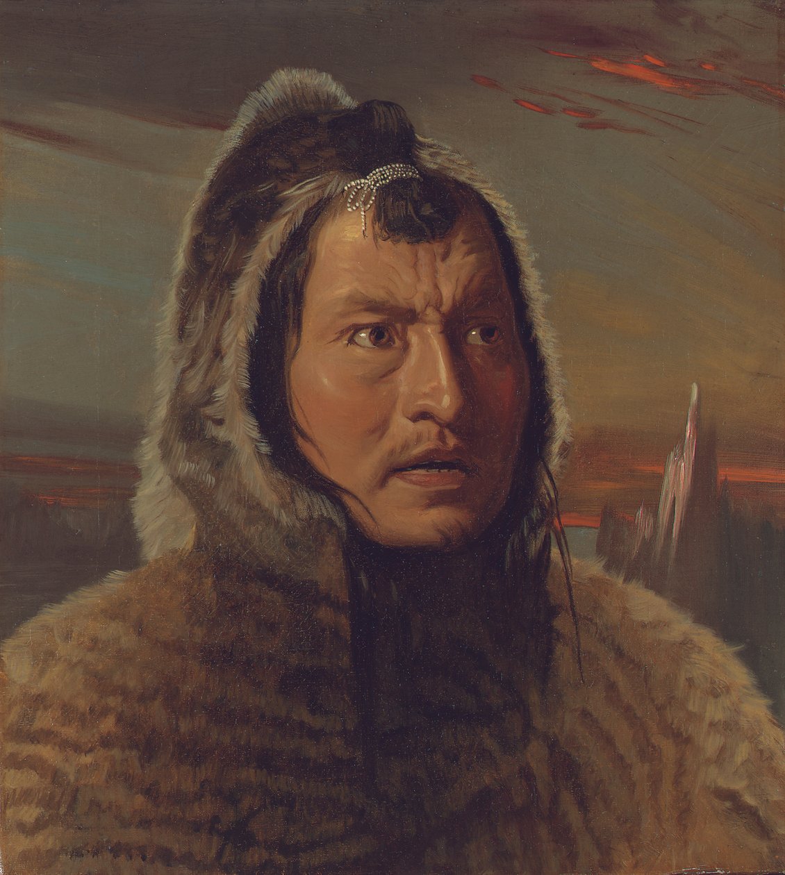 Portrét eskymáka od Hugh Collins