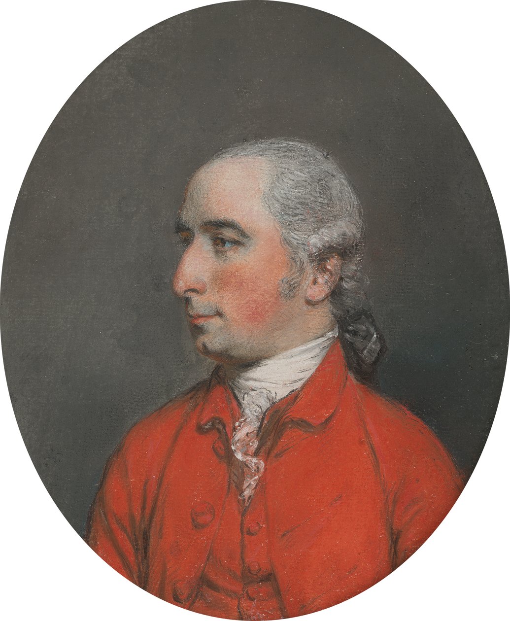 Portrét gentlemana od Hugh Douglas Hamilton