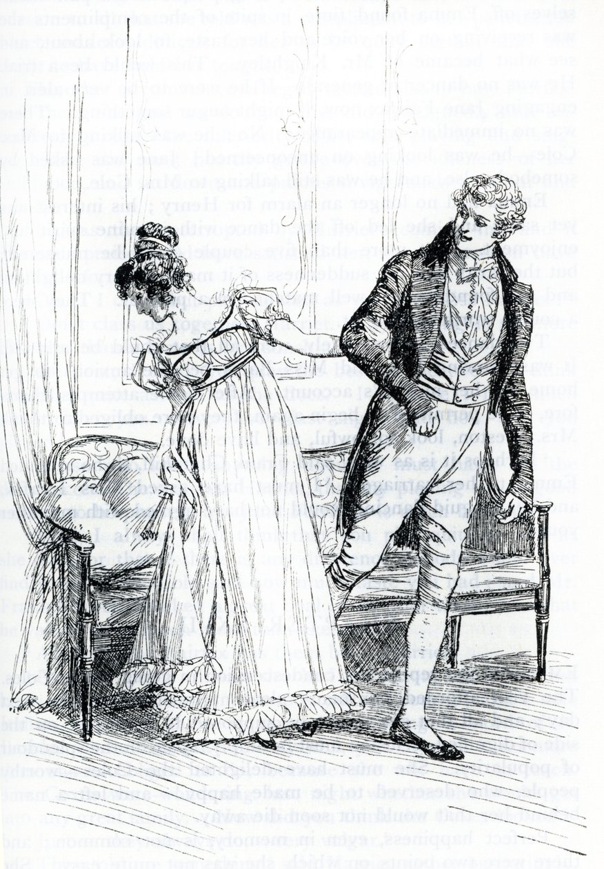 "Franz Churchil a Emma" od Hugh Thomson