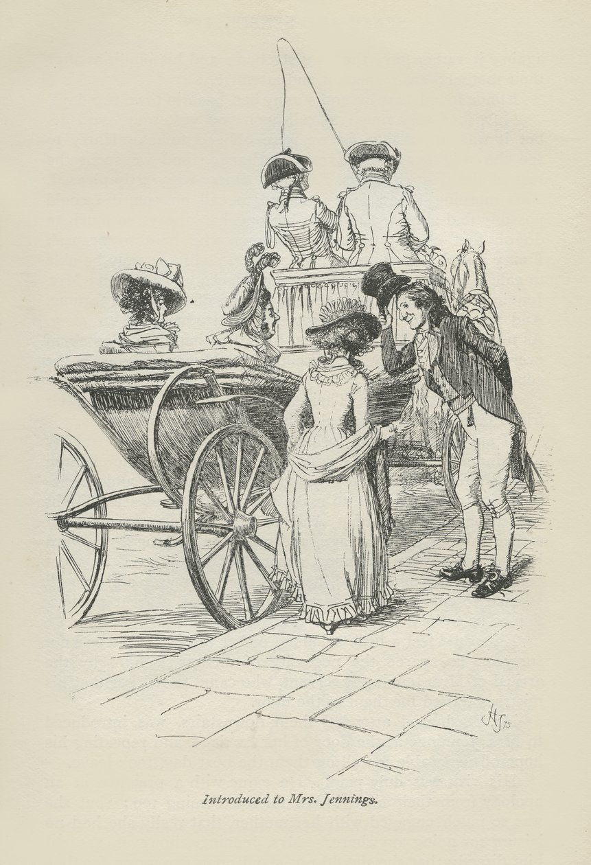 Představen paní Jenningsové, 1896 od Hugh Thomson