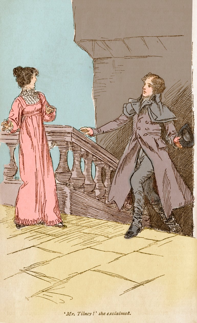Jane Austen Northanger Abbey od Hugh Thomson