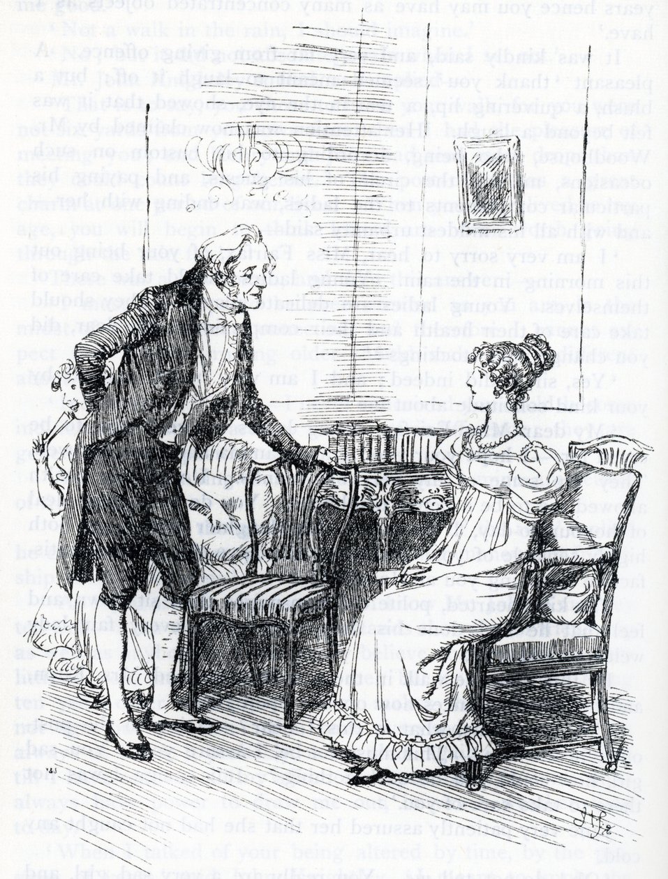"Jane fairfax" (ilustrace) od Hugh Thomson