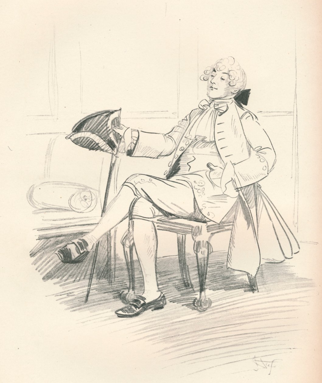 The Fop, c1917 od Hugh Thomson
