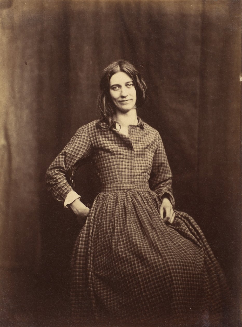 Pacient, Surrey County Lunatic Asylum, 1850-58. od Hugh Welch Diamond