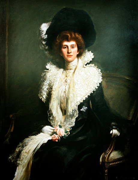 Paní Arthur Balfour od Hugh de Twenebrokes Glazebrook