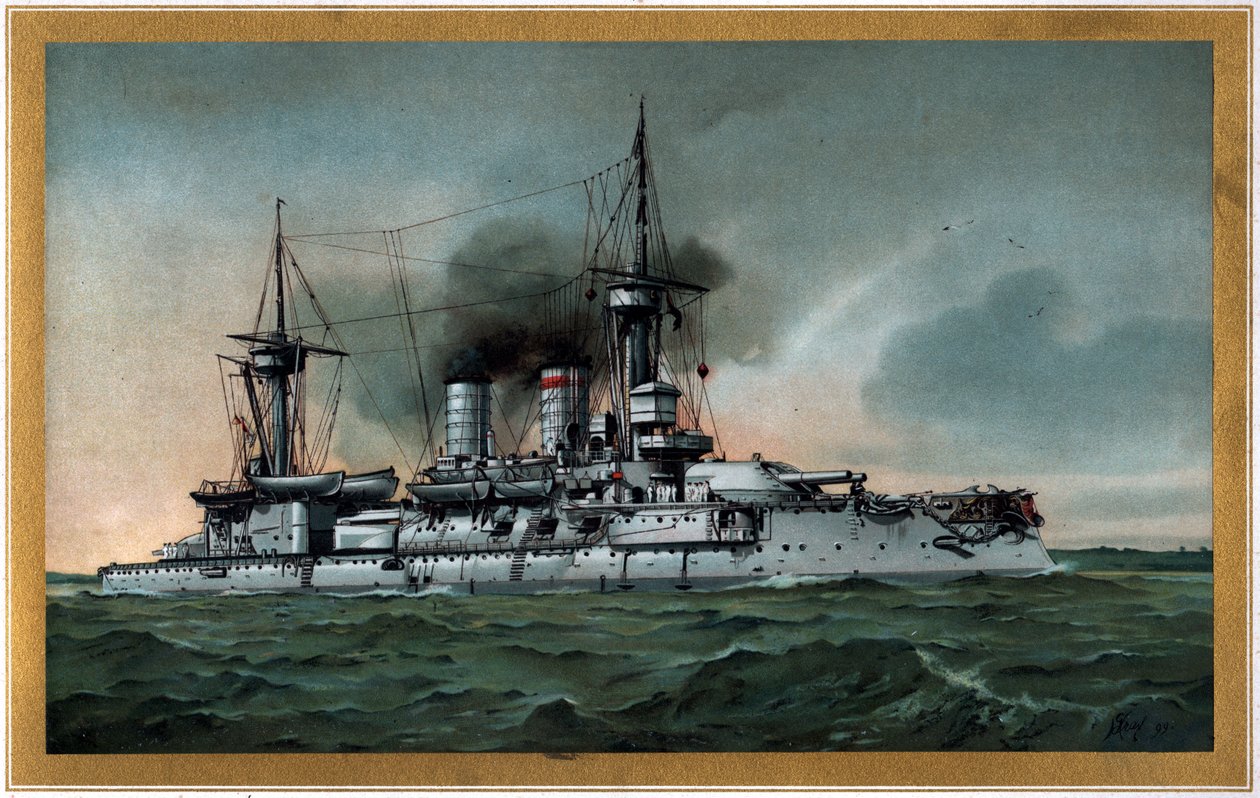 S.M. Loď linky kurfiřt Friedrich Wilhelm od Hugo Graf