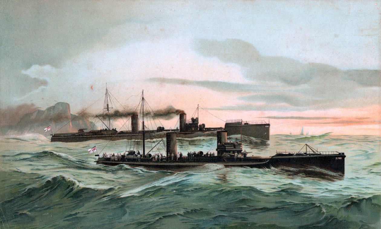 CM. Torpedobut G 108 & S.M. Torpedobut C 102 od Hugo Graf