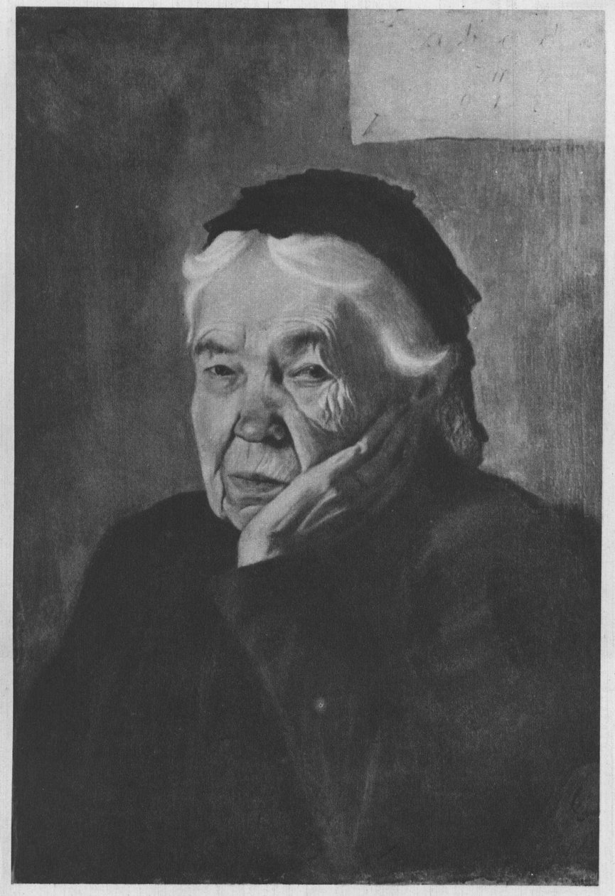 Umělcova teta. Popis podle zdrojů od Hugo Simberg