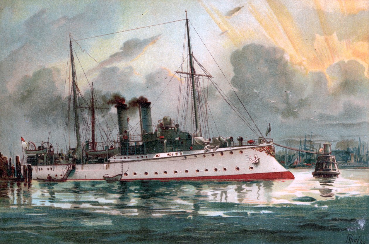 S.M. Kanonenboot Iltis od Hugo Graf