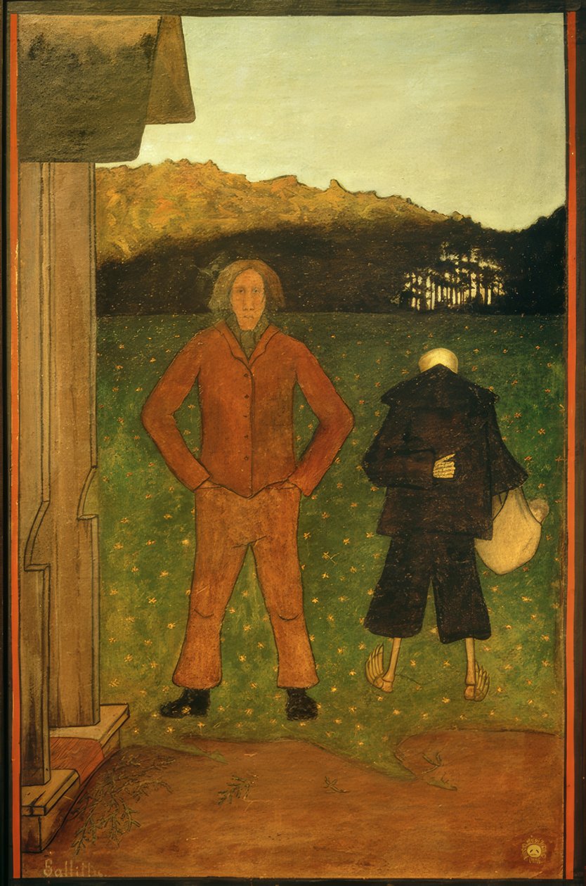 Smrt a farmář od Hugo Simberg
