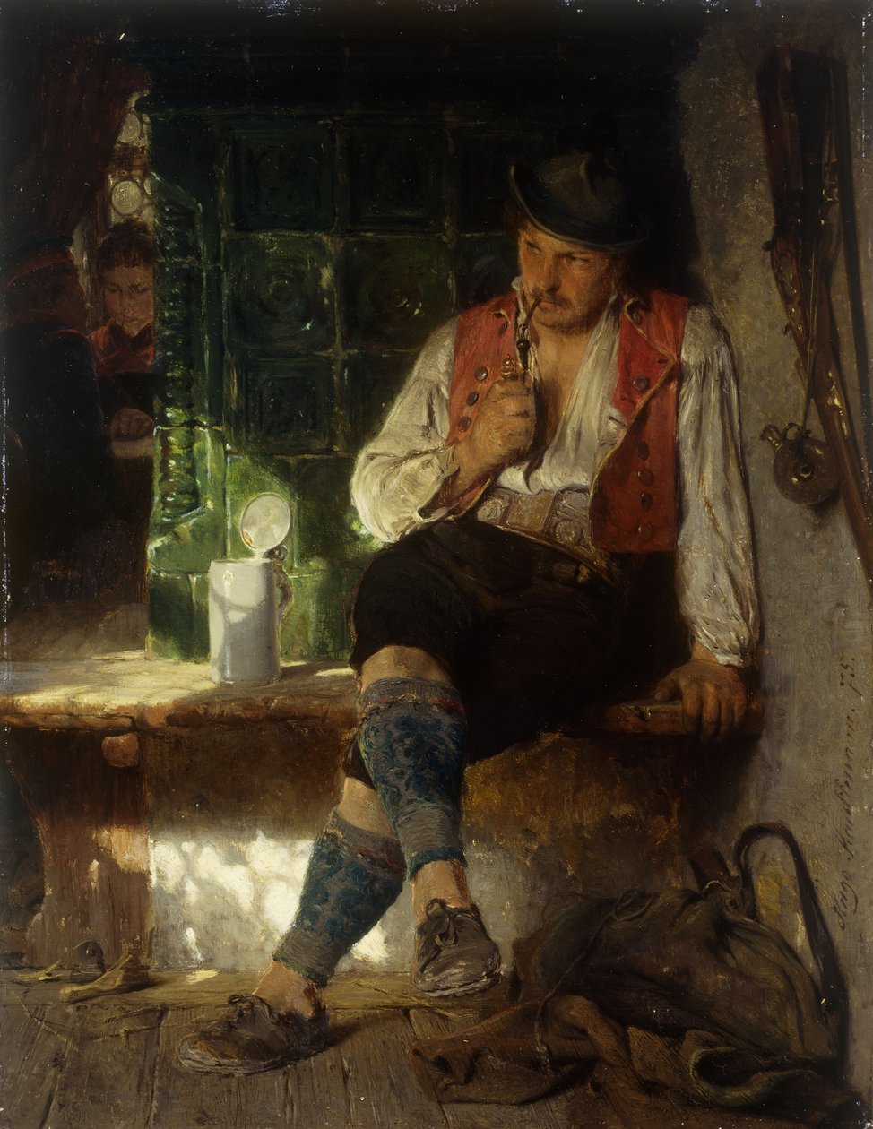 Tavern Scene, 1875 od Hugo Wilhelm Kauffman