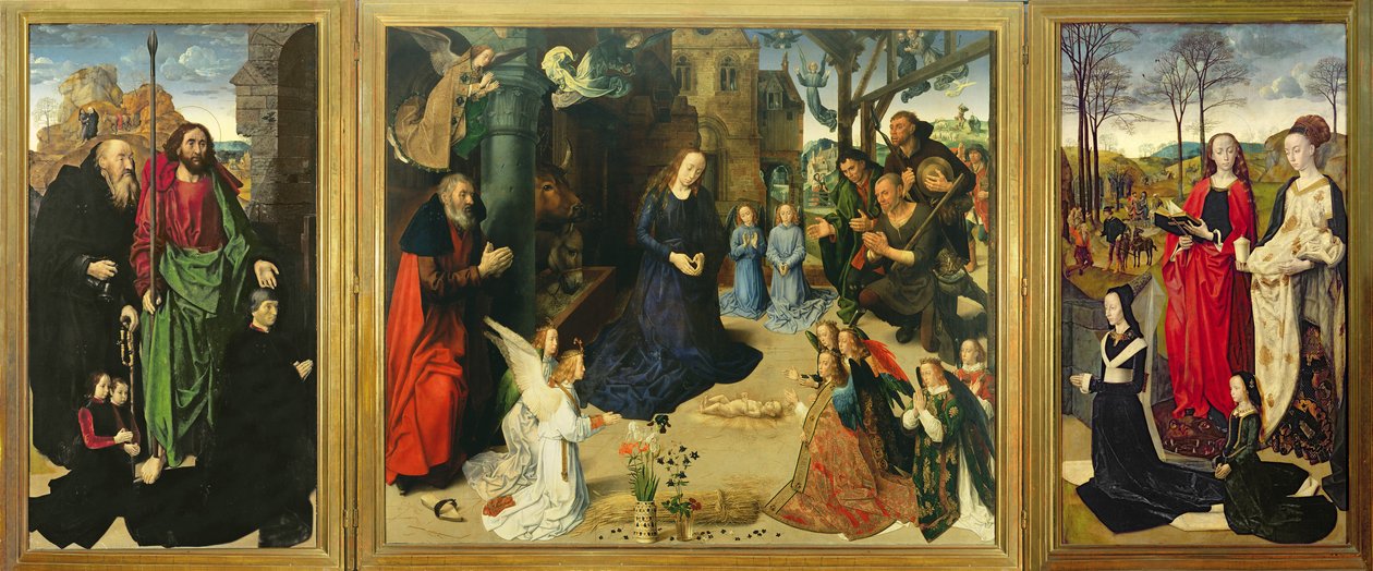 Oltář Portinari, c.1479 od Hugo van der Goes