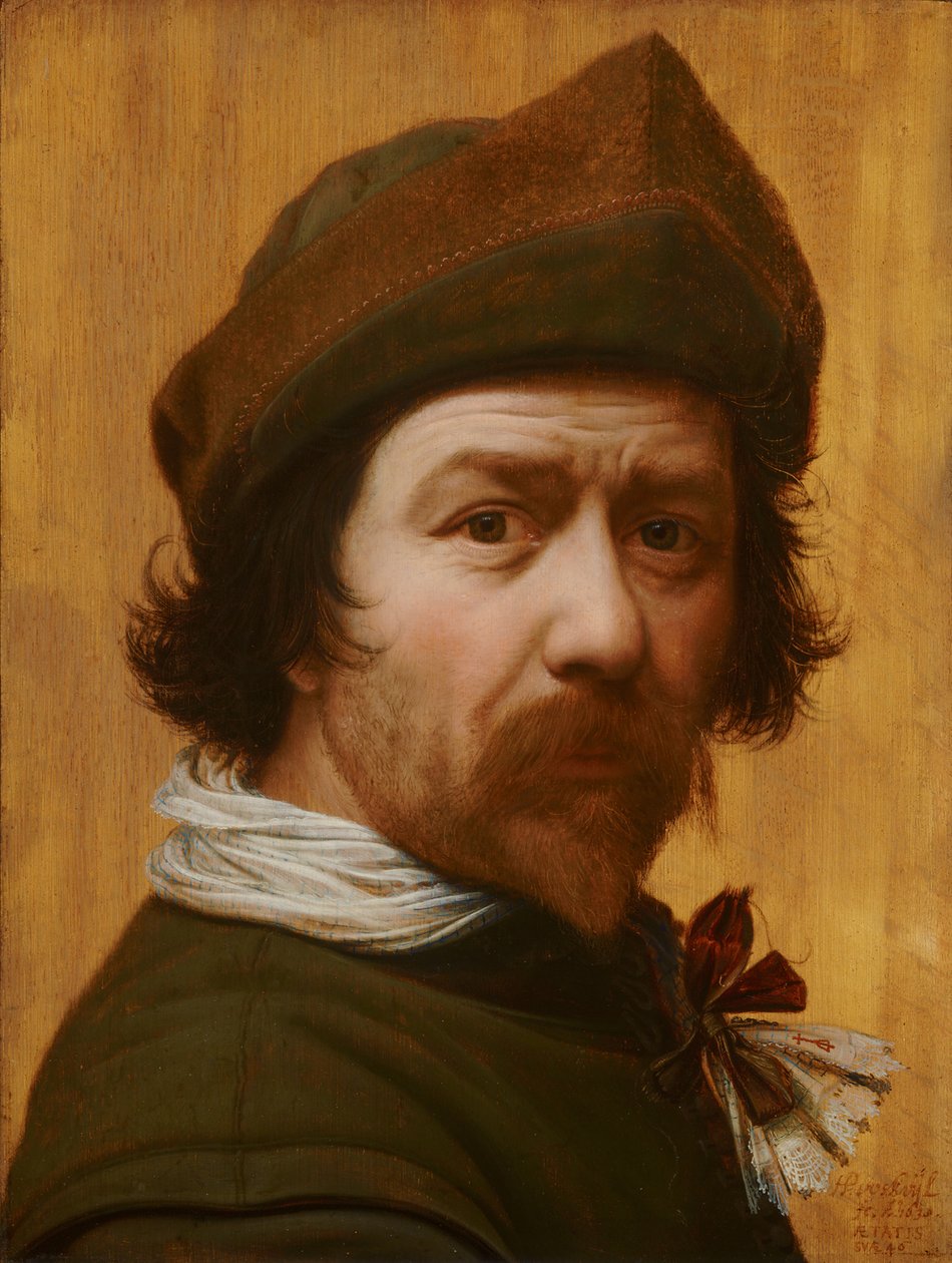 Autoportrét, 1638. od Huygh Pietersz. Voskuyl