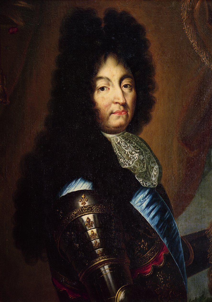 Ludvík XIV (1638-1715) od Hyacinthe Francois Rigaud