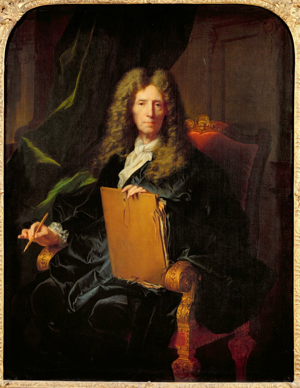 Portrét Pierra Mignarda (1610-95) kolem roku 1690 od Hyacinthe Francois Rigaud