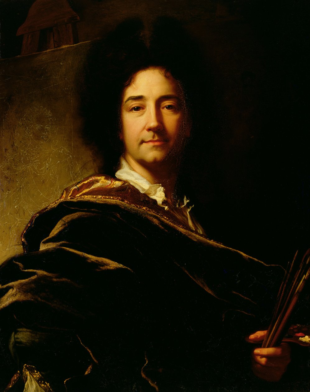 Autoportrét, 1716 od Hyacinthe Francois Rigaud